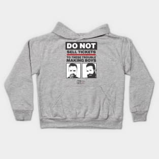 No Tickets for James and Maso (Brandless) Kids Hoodie